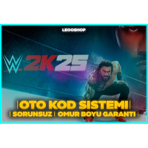  SORUNSUZ⭐WWE 2K25  ÖMÜR BOYU GARANTİ  OTO